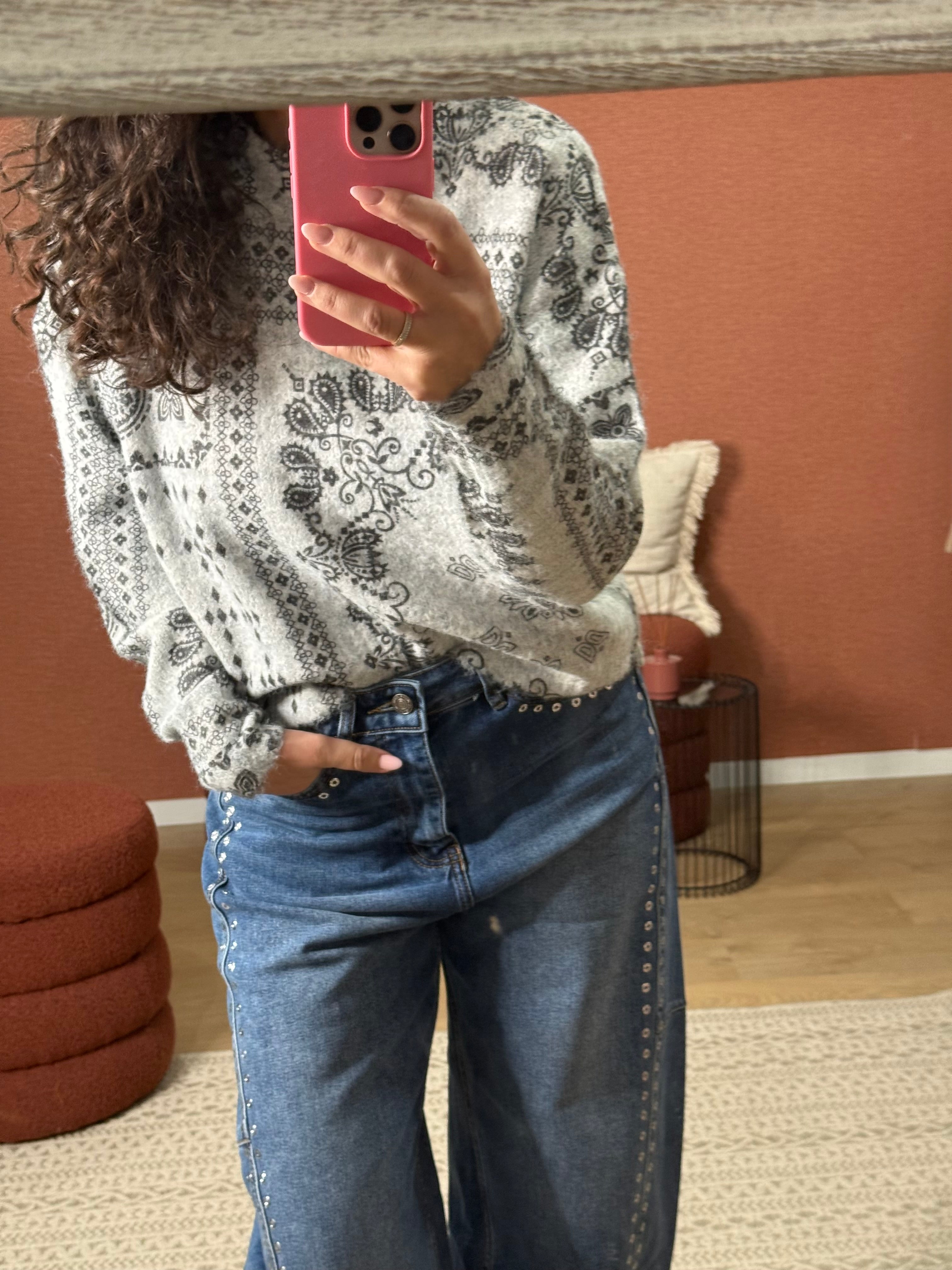 Pull Aspen - Gris