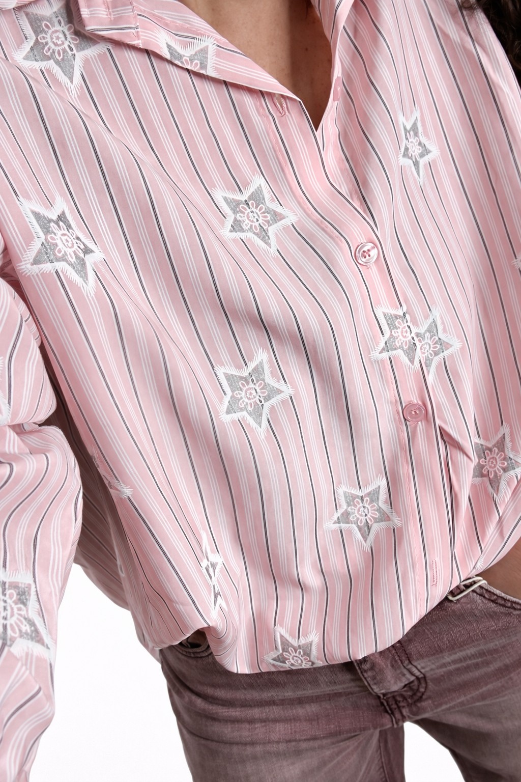Chemise Etoile - Rose