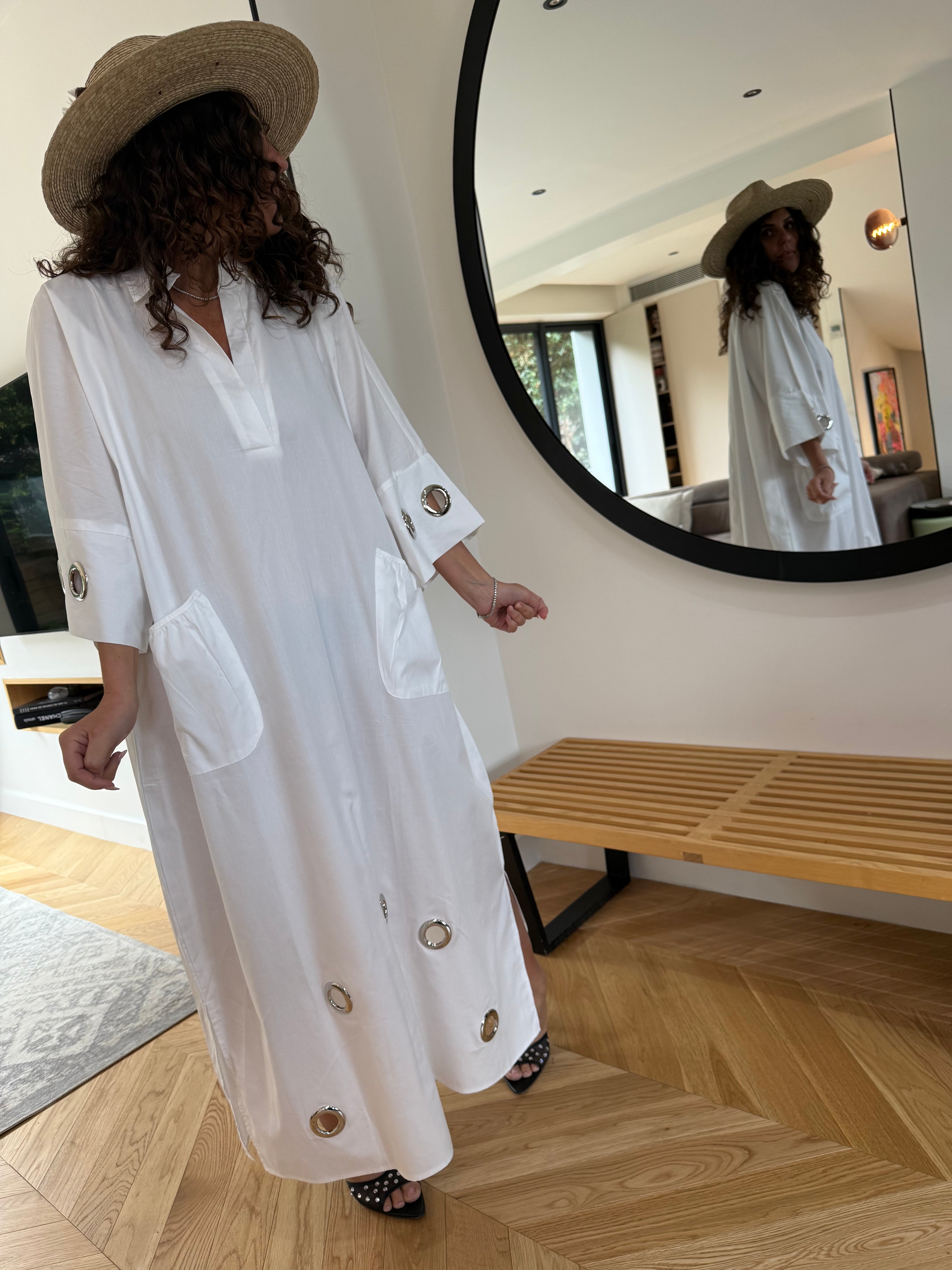 Robe Tina - Blanche