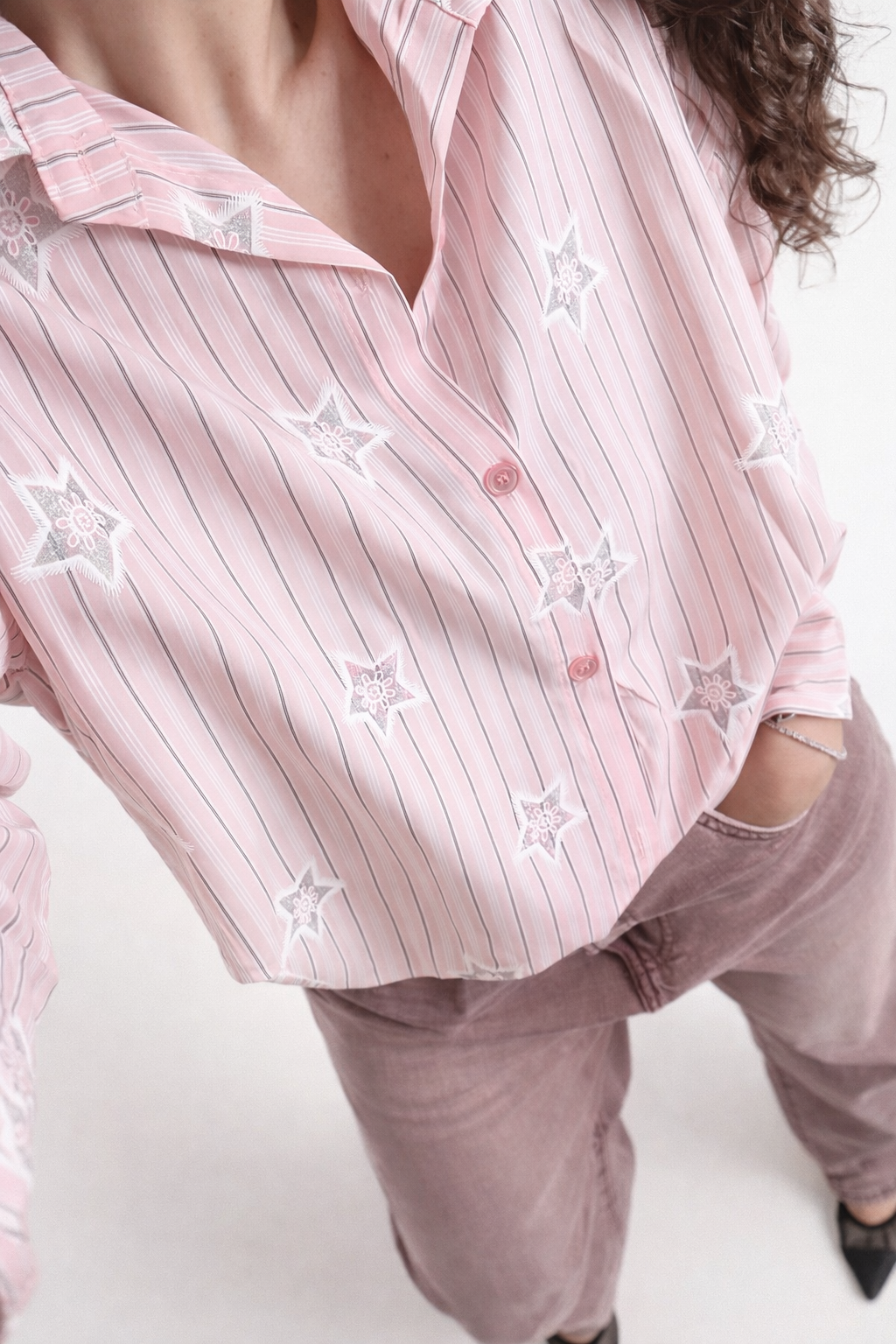 Chemise Etoile - Rose