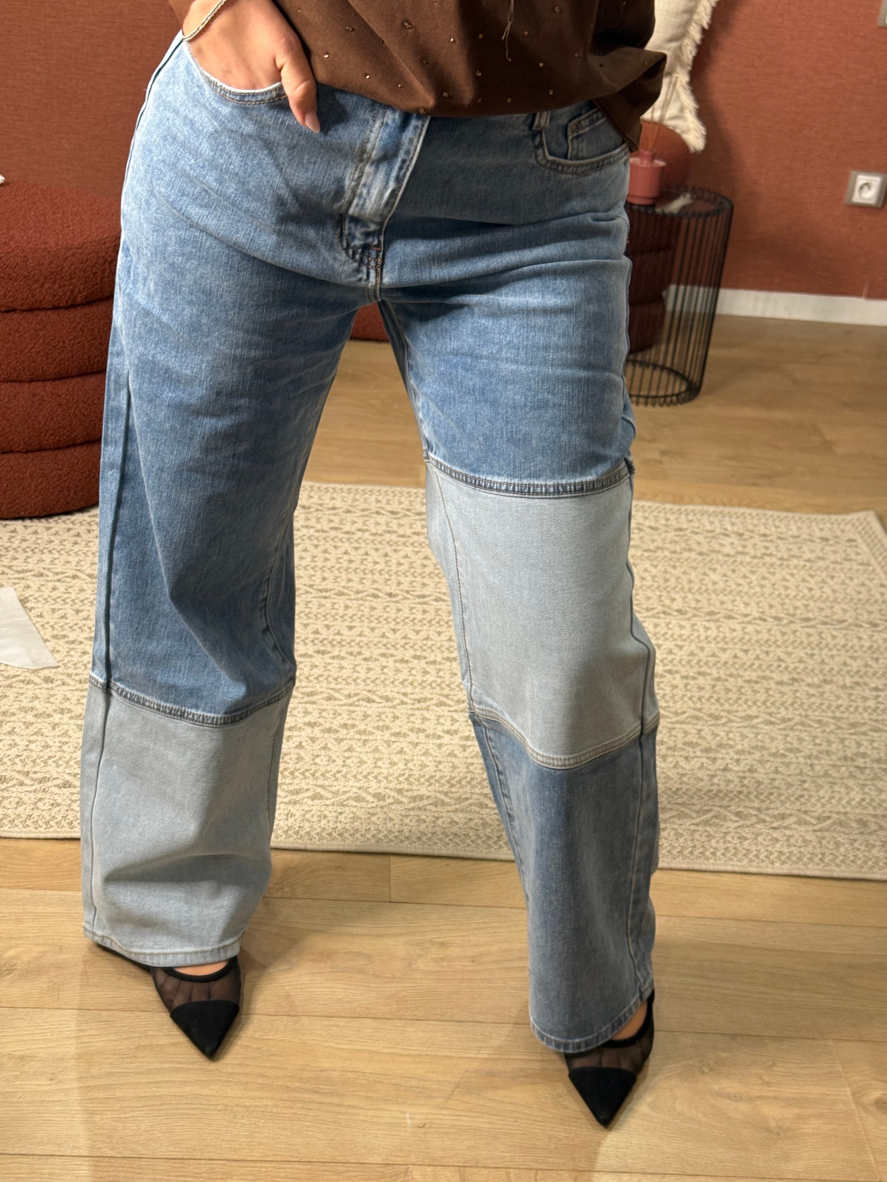 Jeans Patch - Bleu