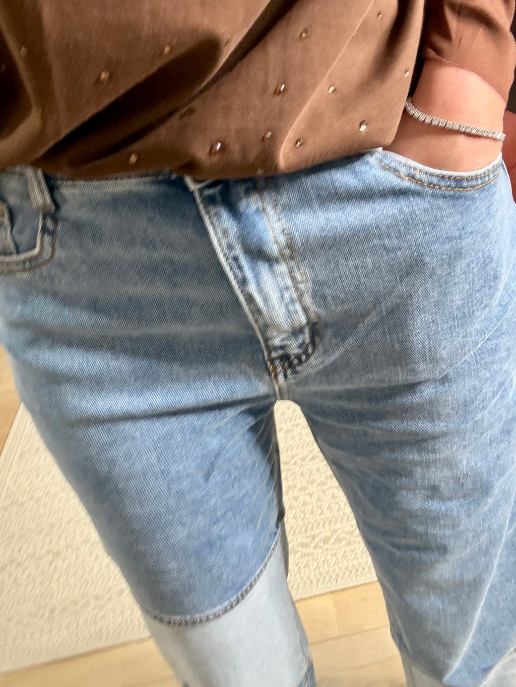 Jeans Patch - Bleu