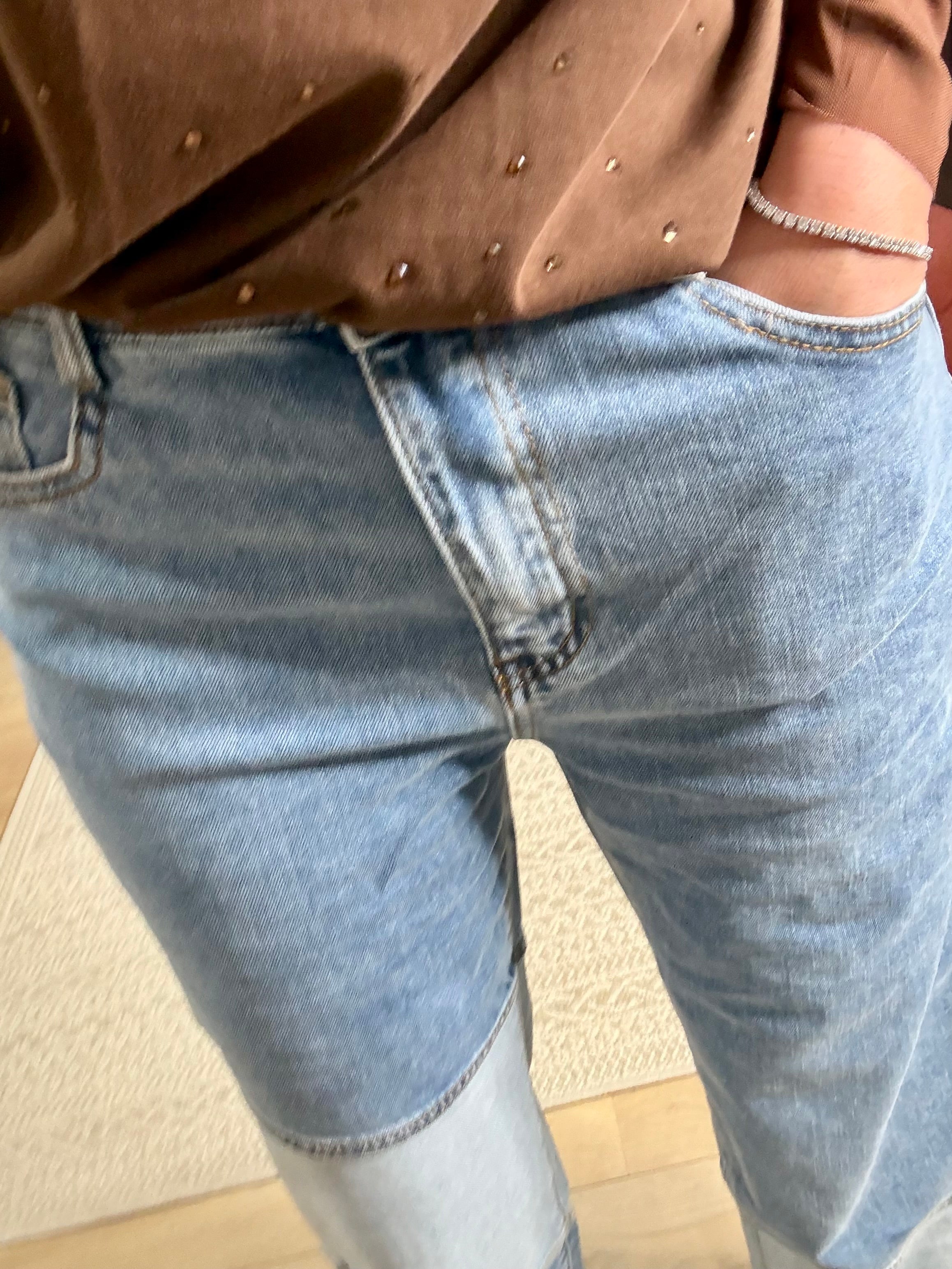 Jeans Patch - Bleu
