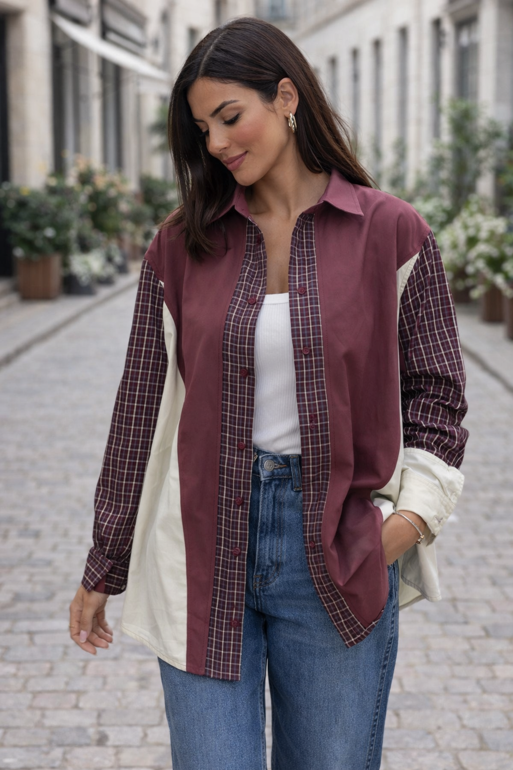 Chemise Billy - Bordeaux
