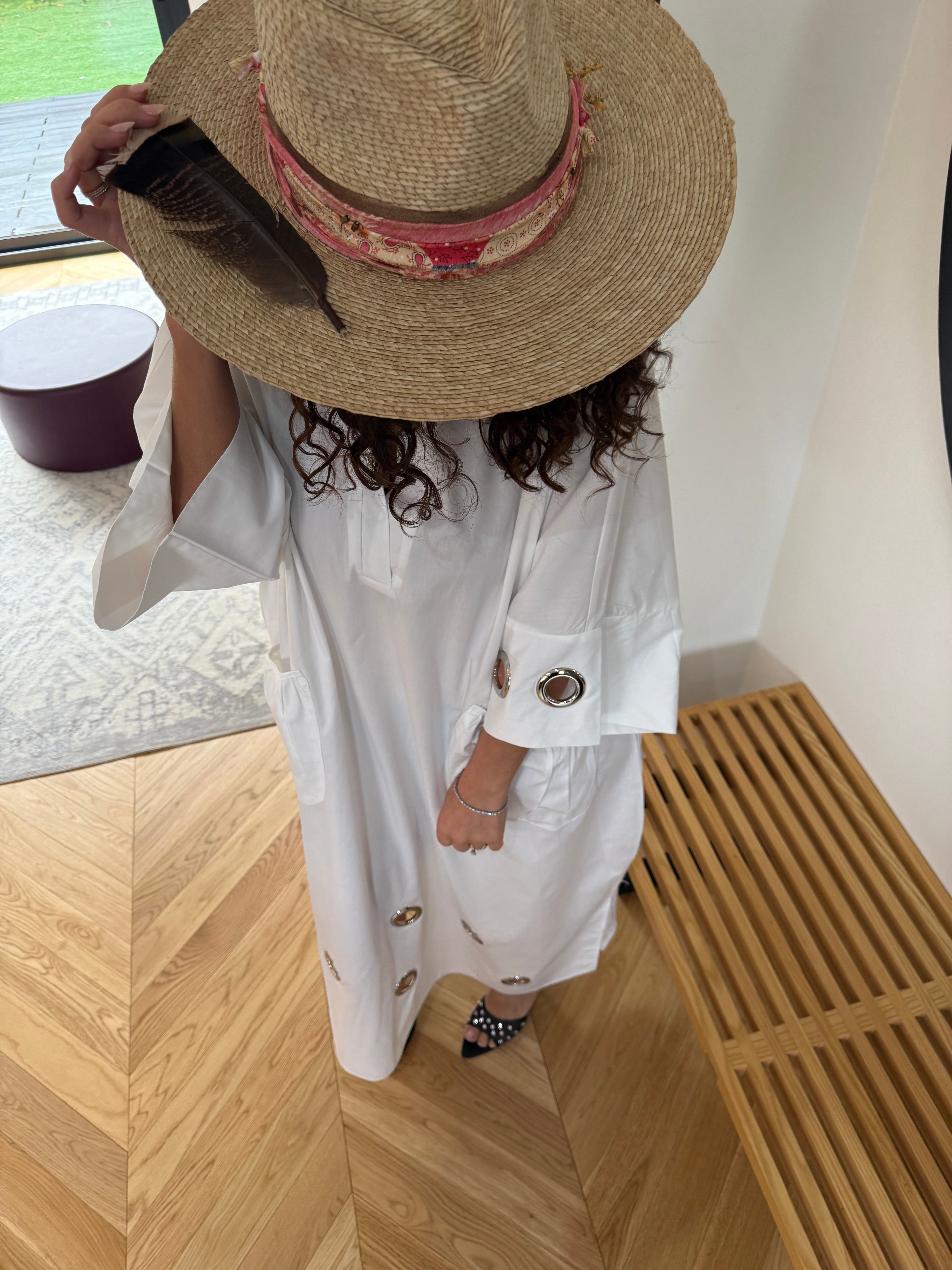 Robe Tina - Blanche