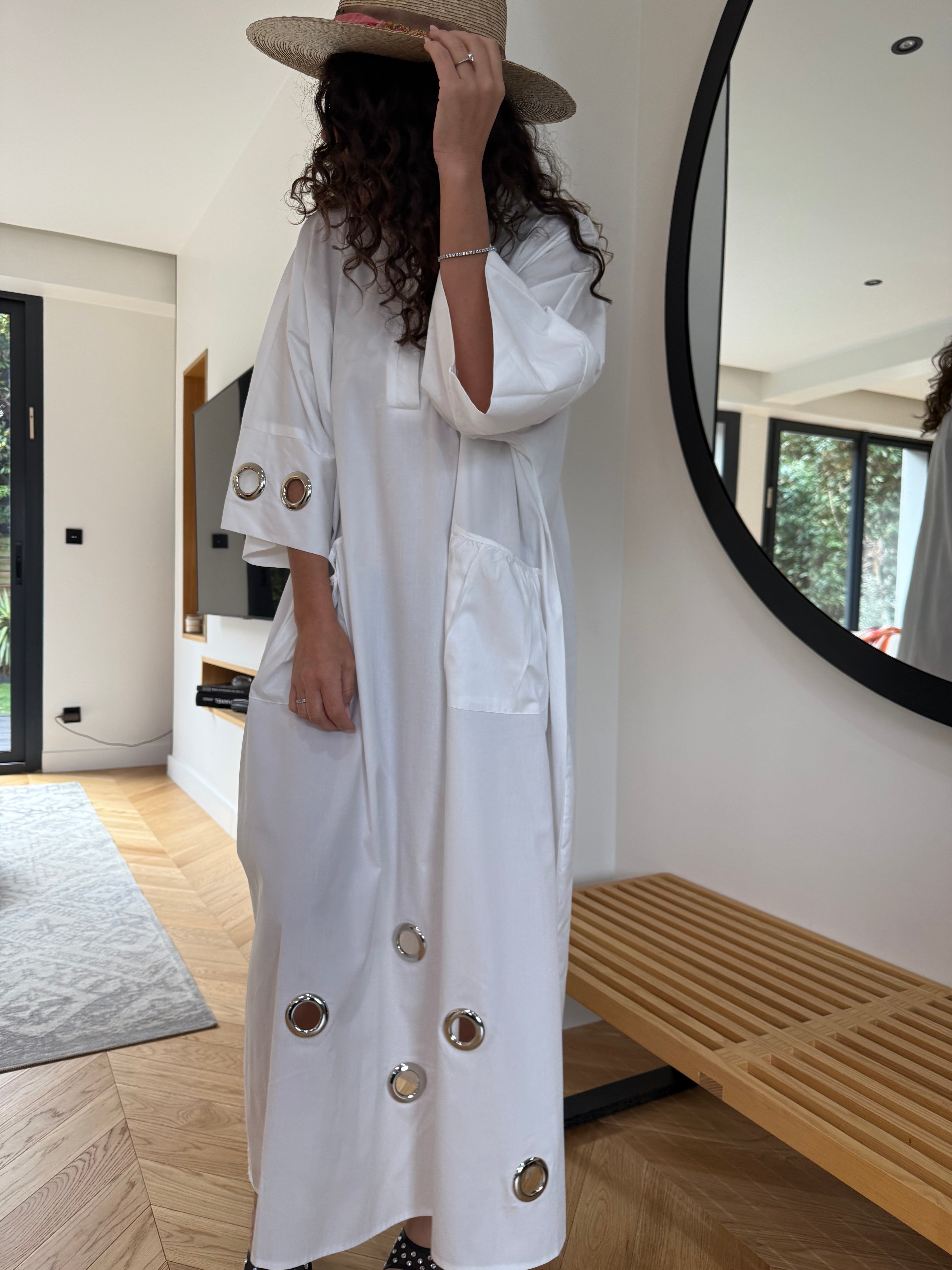 Robe Tina - Blanche
