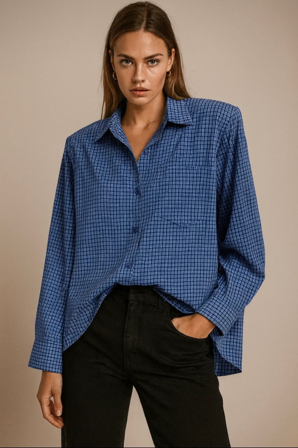 Chemise kylie - Bleu