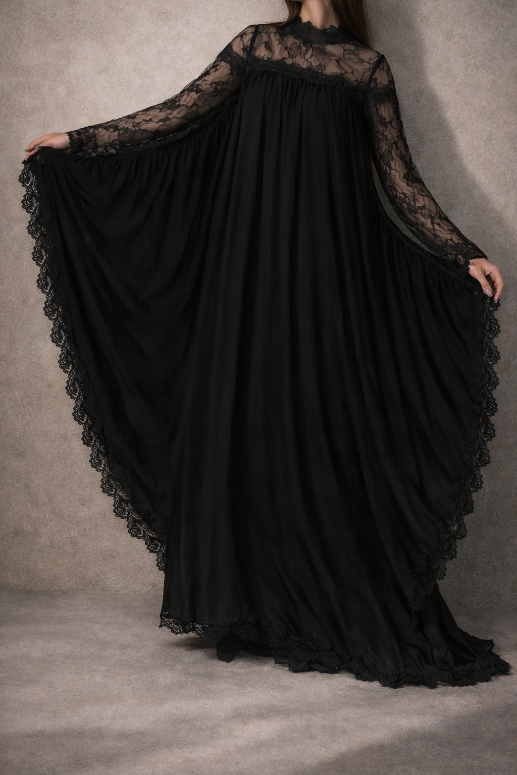 Robe Déesse - Noir
